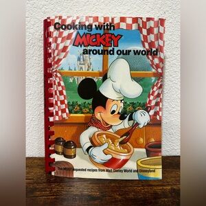 Cooking with Mickey Around the World Disney Cookbook